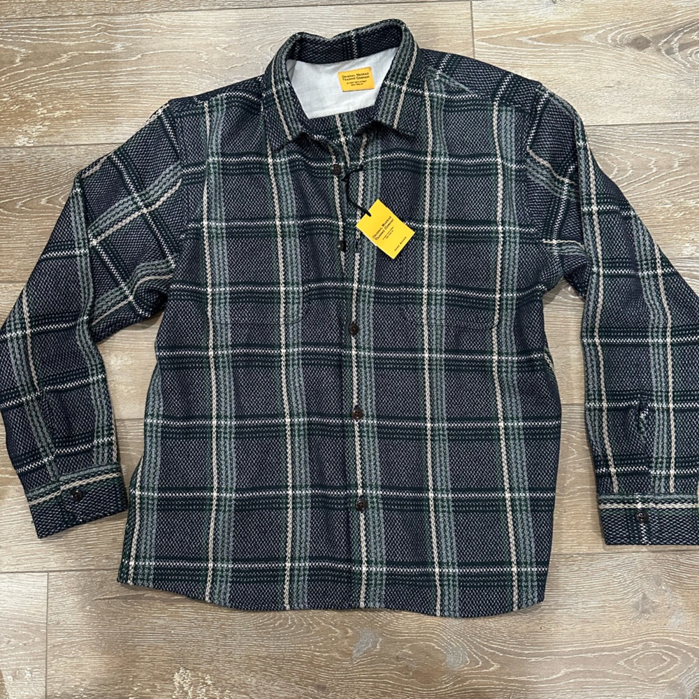 Original Madras Round Tail Overshirt
